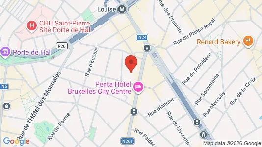 Apartments for rent in Brussels Sint-Gillis - Photo from Google Street View