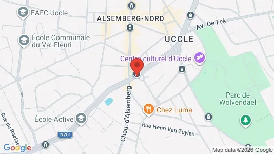 Apartments for rent in Brussels Ukkel - Photo from Google Street View