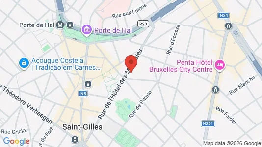 Apartments for rent in Brussels Sint-Gillis - Photo from Google Street View