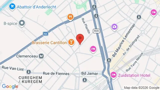 Apartments for rent in Brussels Anderlecht - Photo from Google Street View