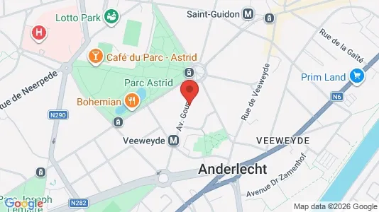 Apartments for rent in Brussels Anderlecht - Photo from Google Street View
