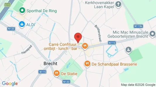Apartments for rent in Brecht - Photo from Google Street View