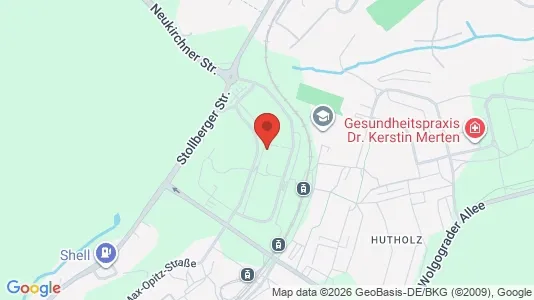 Apartments for rent i Chemnitz - kort over placeringen