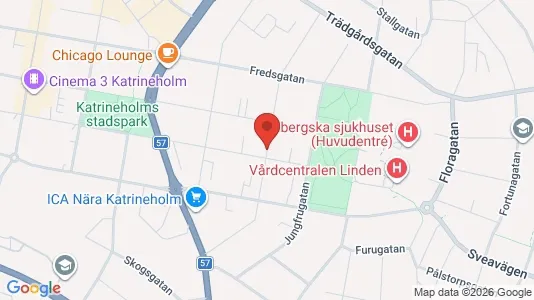 Apartments for rent i Katrineholm - kort over placeringen