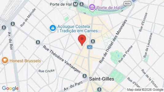 Apartments for rent in Brussels Sint-Gillis - Photo from Google Street View