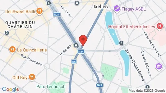 Apartments for rent in Brussels Elsene - Photo from Google Street View