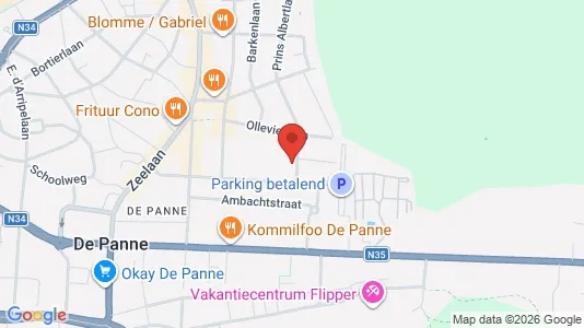 Apartments for rent in De Panne - Photo from Google Street View