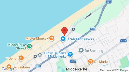 Apartments for rent in Middelkerke - Photo from Google Street View