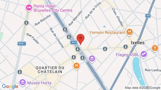 Apartments for rent in Brussels Elsene - Photo from Google Street View