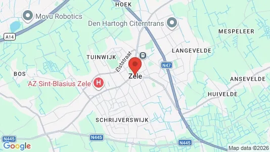 Houses for rent in Zele - Photo from Google Street View