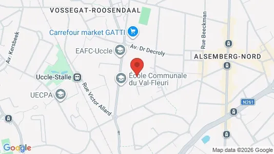 Apartments for rent in Brussels Ukkel - Photo from Google Street View