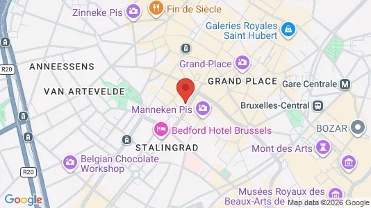 Apartments for rent in Stad Brussel - Photo from Google Street View