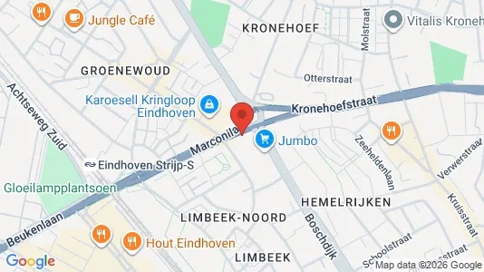 Apartments for rent i Eindhoven - kort over placeringen