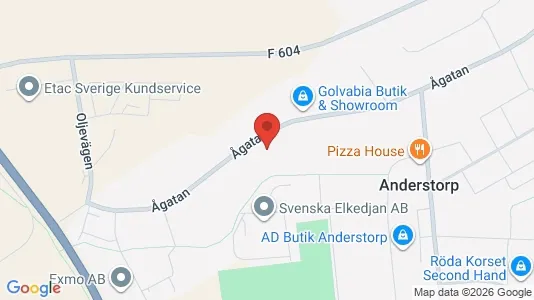 Apartments for rent i Gislaved - kort over placeringen