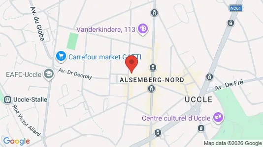 Apartments for rent in Brussels Ukkel - Photo from Google Street View