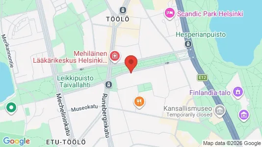 Rooms for rent in Helsinki Eteläinen - Photo from Google Street View