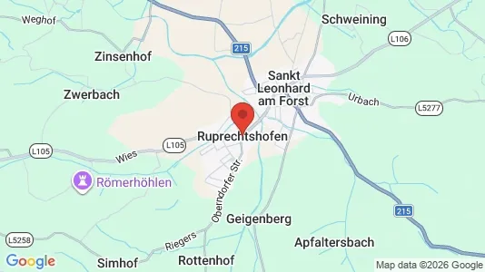 Houses for rent i Ruprechtshofen - kort over placeringen