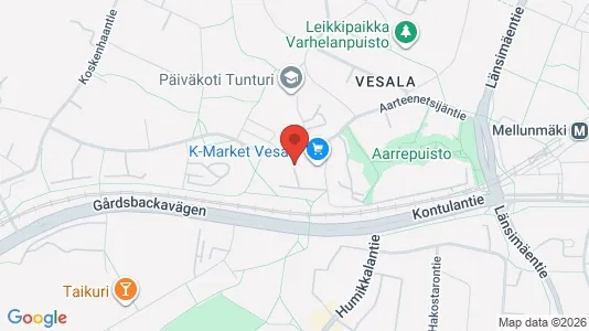 Apartments for rent i Helsinki Itäinen - kort over placeringen