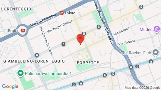 Apartments for rent i Milano Zona 6 - Barona, Lorenteggio - kort over placeringen