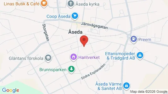 Apartments for rent i Tingsryd - kort over placeringen