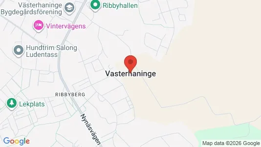 Apartments for rent i Haninge - kort over placeringen