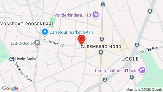 Apartments for rent in Brussels Ukkel - Photo from Google Street View