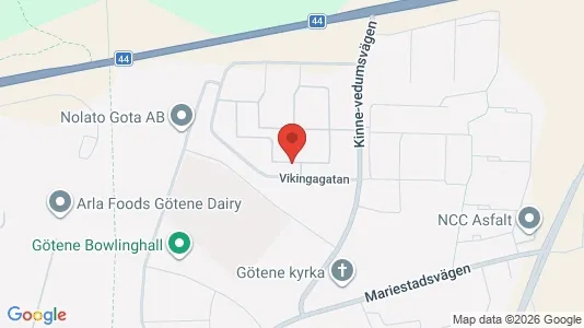 Apartments for rent i Götene - kort over placeringen