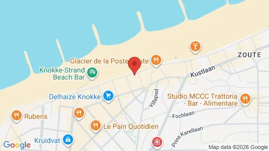Apartments for rent i Knokke-Heist - kort over placeringen