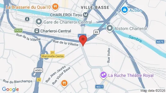 Apartments for rent in Charleroi - Photo from Google Street View