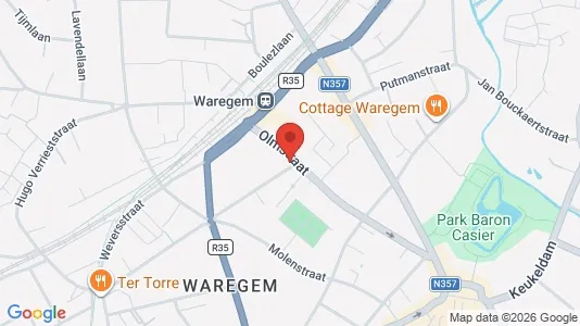 Apartments for rent in Waregem - Photo from Google Street View