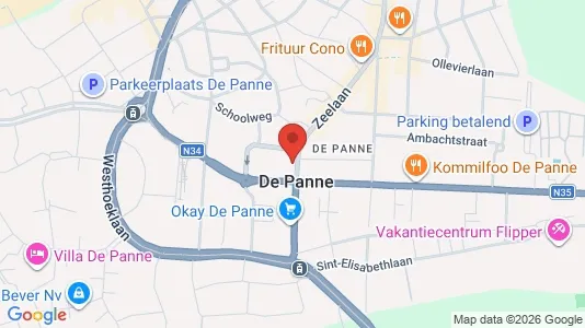 Apartments for rent in De Panne - Photo from Google Street View
