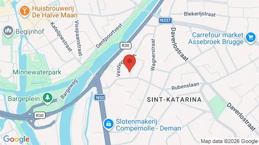 Apartments for rent in Brugge - Photo from Google Street View