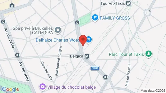 Apartments for rent in Brussels Jette - Photo from Google Street View