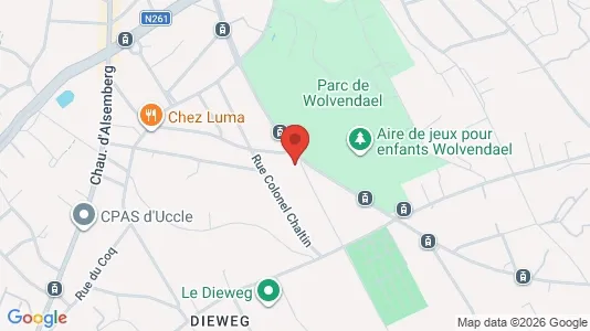 Apartments for rent in Brussels Ukkel - Photo from Google Street View