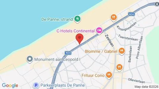 Apartments for rent in De Panne - Photo from Google Street View