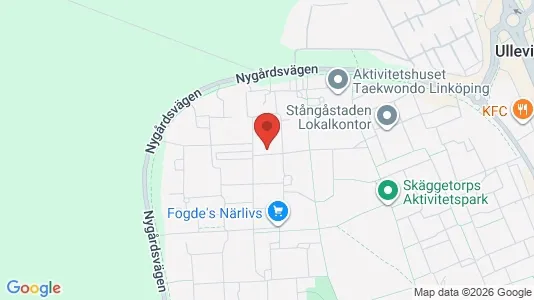 Apartments for rent i Linköping - kort over placeringen