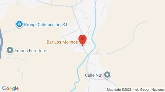 Apartments for rent i Lucena - kort over placeringen