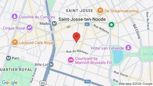Apartments for rent in Brussels Sint-Joost-ten-Node - Photo from Google Street View