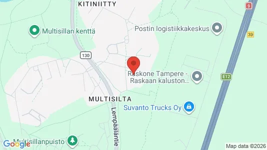 Rooms for rent i Tampere Eteläinen - kort over placeringen