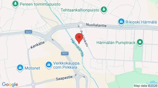 Rooms for rent i Tampere Eteläinen - kort over placeringen