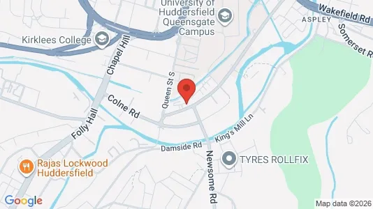 Apartments for rent i Huddersfield - West Yorkshire - kort over placeringen