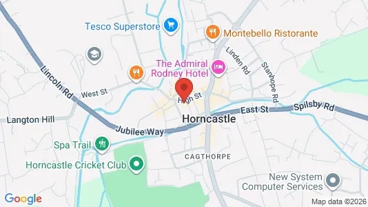 Apartments for rent i Horncastle - Lincolnshire - kort over placeringen