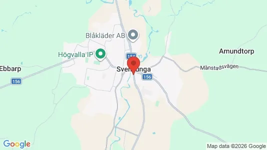Apartments for rent i Svenljunga - kort over placeringen