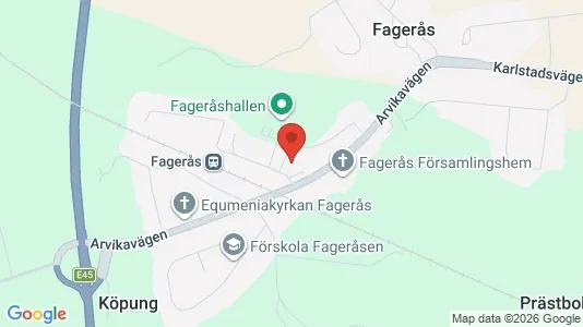Apartments for rent i Kil - kort over placeringen