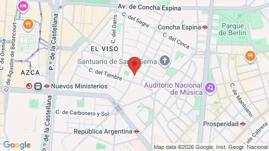 Apartments for rent in Madrid Chamartín - Photo from Google Street View