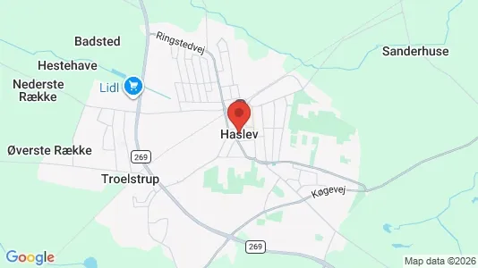 Houses for rent in Haslev - Photo from Google Street View