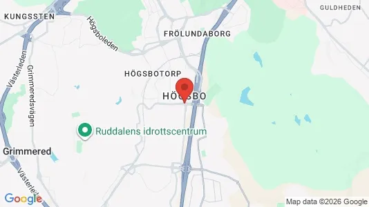 Rooms for rent i Askim-Frölunda-Högsbo - kort over placeringen
