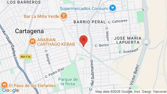 Rooms for rent in Cartagena - Photo from Google Street View