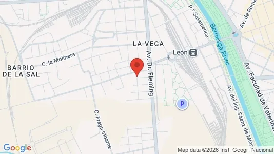 Rooms for rent in León - Photo from Google Street View