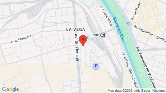 Rooms for rent in León - Photo from Google Street View